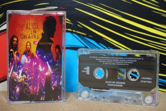 MTV Unplugged by Alice In Chains Vintage Cassette Tape