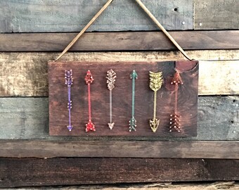 Arrows, living room wall art, bedroom wall art, dining room wall art, entry way wall art, bathroom wall art, nursery wall art, housewarming