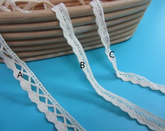 Cotton lace ribbon-20yards