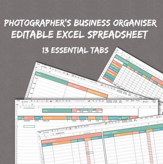 excel spreadsheet for self employed