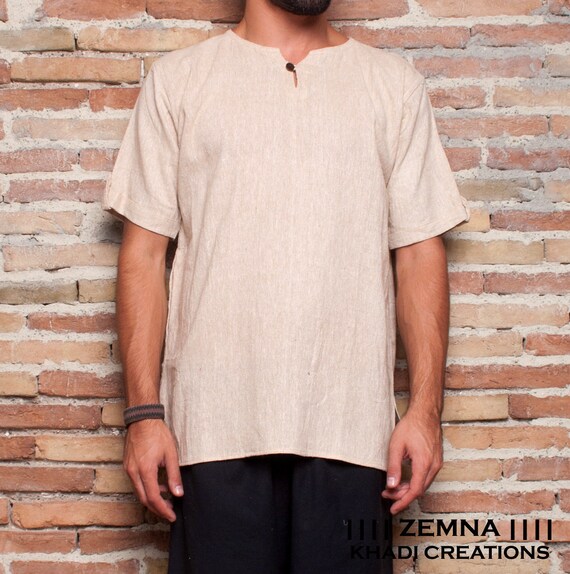 Men Khadi Shirt Men Khadi top men tribal shirt men cotton