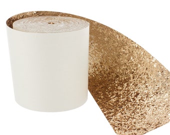 Ribbon band of glittery gold 10 cm