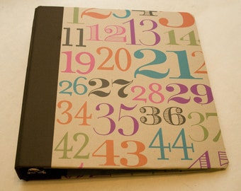 Numbers 3 ring Binder