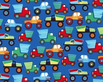 Mini patchwork fabric coupon trucks 54cmx22 cm