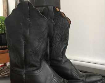 Genuine Leather cowboy boots