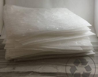 Recycled Thin packing foam // precut // as much as I can fit in the box