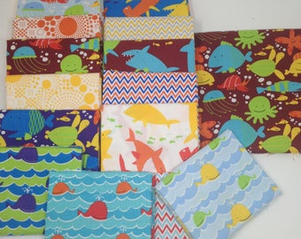 Beach by David Walker Fabric Bundle with Yardage #1