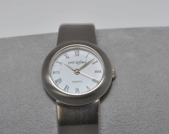 Yves laffond brushed metal watch, watch Bangle watch, woman