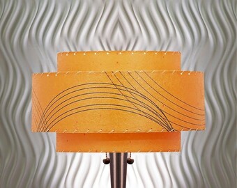 Mid-Century-Modern Lamp Shade Fiberglass Lamp Shade 3T-76.2