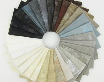 Grunge Neutrals Fat Quarter Bundle - 30 Fat Quarters - 7.5 Yards Total