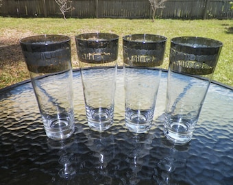 Canonsburg Temporama Glasses Set of Four Pint Glasses