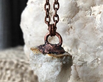 Geode Electroformed Pendant