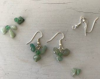 Seafoam - Sea Glass Earrings