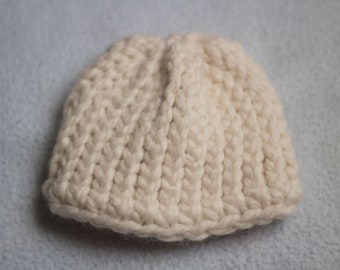 Adorable Knit Preemie Baby Hat