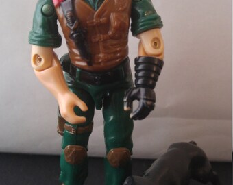 FREE SHIPPING**1984 ( V1) Mutt Gi Joe figure W/ Junkyard