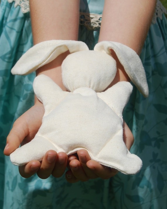 organic stuffed bunny