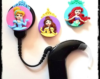 Cochlear Cuties: Princesses! Please select quantity 2 for a pair!