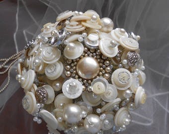 Moonshine Button Bouquet