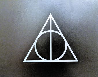 Harry Potter Deathly Hallows Symbol Decal