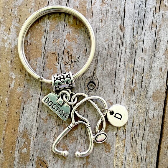 Items similar to Doctor Keychain/ Doctor Key Chain/ Doctor MD Keyring