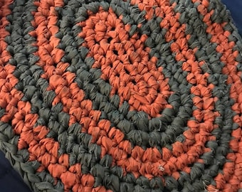 Hand Crochet Rag Rug