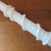 10% OFF--LAST CHANCE--Pearl Spiral Candle--Customizable 12 or 15-inch Wedding or Baptismal Candle, Home Decor