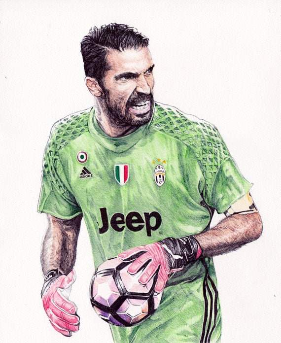  Buffon  Pen Drawing Print