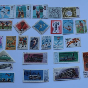 Set of 26 pcs Postal, Postage Stamp, Collecting, Philately # 17
