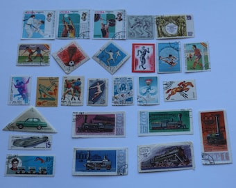 Set of 26 pcs Postal, Postage Stamp, Collecting, Philately # 17