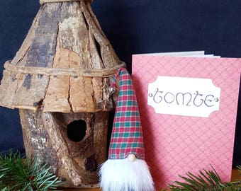 Nordic gnomes, Scandinavian gnomes, tomte, nisse, felt gnomes, upcycled, adopt a gnome