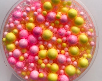 Free Shipping - Pink Lemonade Floam Slime