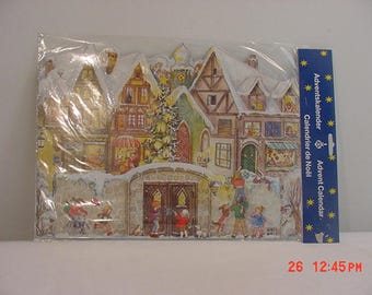 Vintage Old New Stock Western Germany Advent Calendar In Original Packaging 17 - 1056