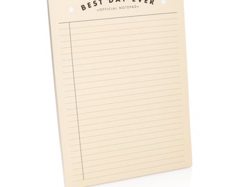 Best Day Ever Official Notepad