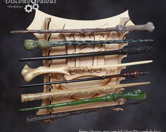 Wand Stand, Kit Wall Hanging - *Wands not Included* for witches and wizards, Wand Stand, Magic Wand, Wizard Wand stand, Witches Wand, Wand