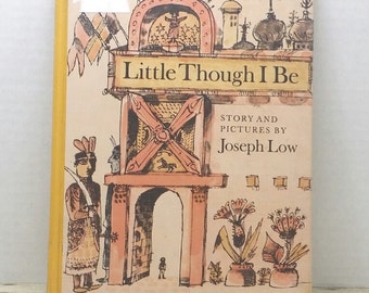 Little Though I Be, 1976, Joseph Low, vintage kids book