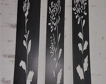 Metal Wall Art - Interior or Exterior - Chrysanthemum Range Unique One off Design