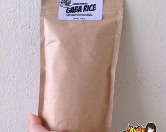 Refill-Natural 100%(Hom mali Thai rice)Jasmine gaba gaba rice face mask and scrub 2 in 1 - 120g.
