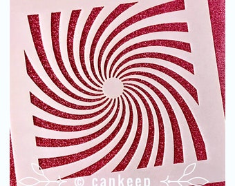 hippie stencil etsy