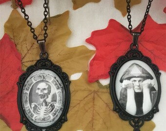 Handmade Gothic Cameo Necklaces