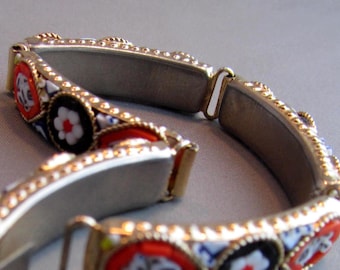 Vintage Micro Mosaic Bracelet