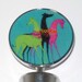 Greyhound Teal Deco Dogs Wine Bottle Stopper Whippet IG