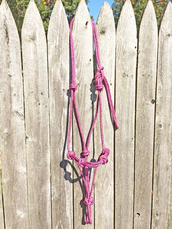 Custom 4 Knot Rope Halter Custom Horse Halter Rope Halter 4