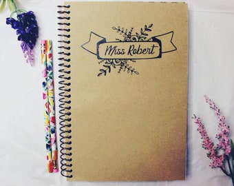 Personalized Notebook