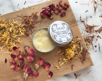 Organic Cupuacu Maracuja Face Cream Waterless Moisturizer Real Moisture Nutrient Rich Real Pure Beeswax