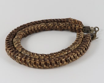Snake Vertebrae Necklace / Unique Necklace
