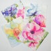 Decoupage Napkins, Watercolor Flowers, 4 Paper Napkins, Floral Napkins, Floral Paper, Decoupage, Collage, Summer Flower Paper Craft Projects