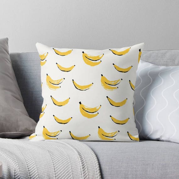 banana throw pillow