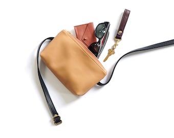 Leather Waist Belt Bag