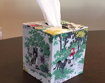 Little Red Riding Hood Tissue Box Cover