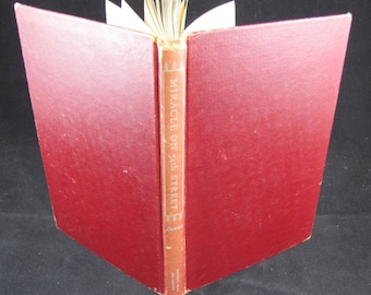 Miracle On 34th Street, 1947 // 1947 Hardback // Valentine Davies // Beloved Christmas Story